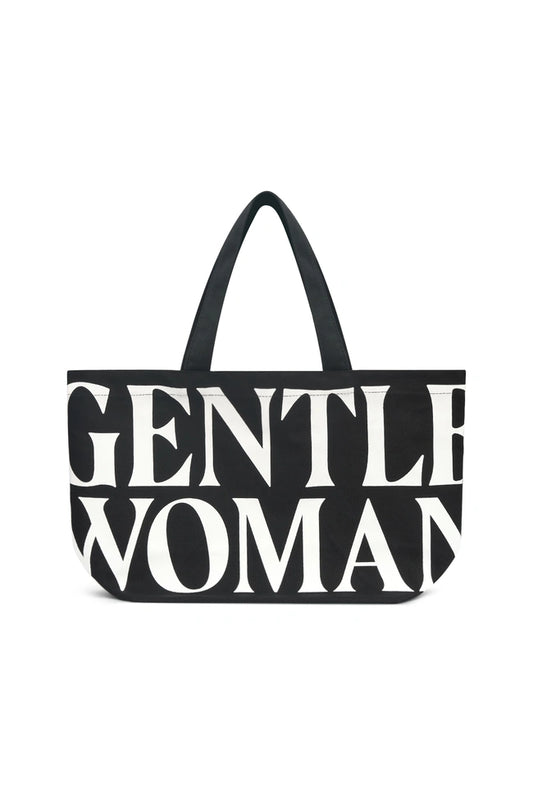 Gentlewoman Canvas Tote - Black