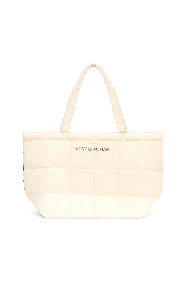 Gentlewoman Puffer Bag - Cream