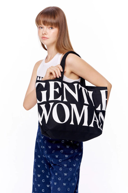 Gentlewoman Canvas Tote - Black